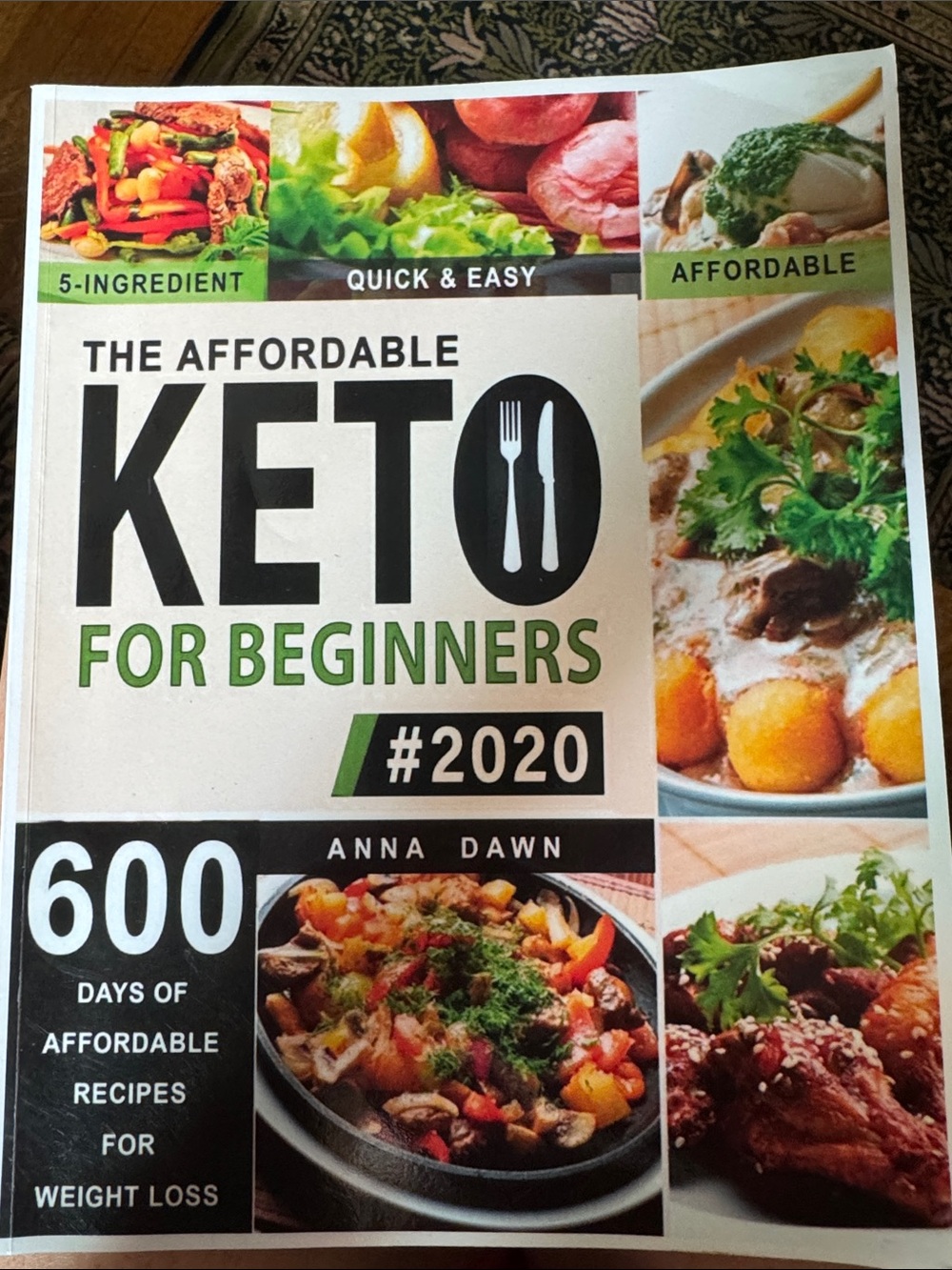 The Affordable Keto for Beginners no longer in print